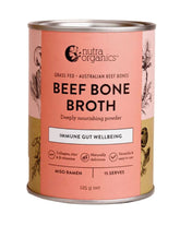 Nutra Organics Beef Bone Broth Miso Ramen 125g